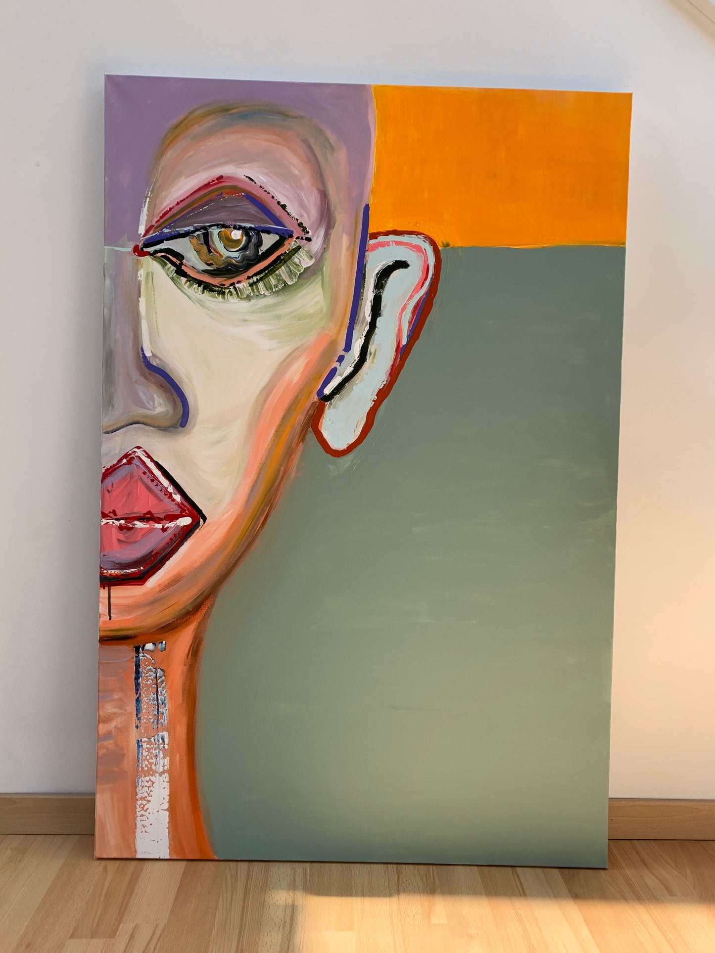 FACE ON CANVAS 02 - 80x120CM