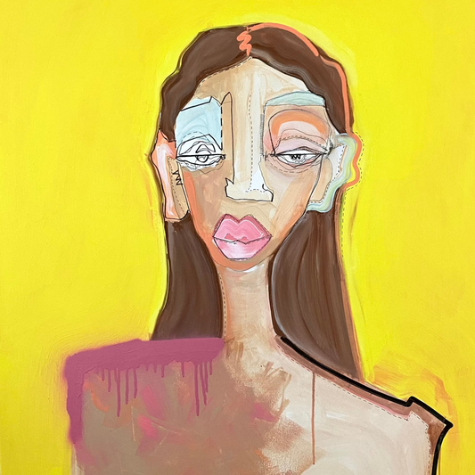 FACE ON CANVAS 04 - 80x120CM