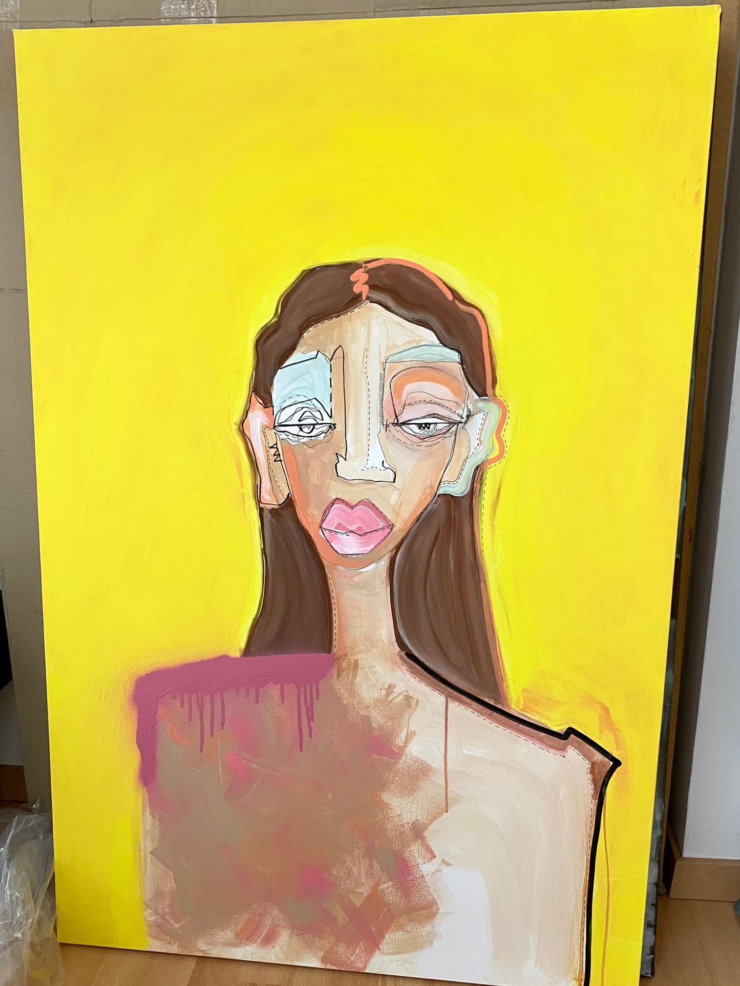 FACE ON CANVAS 04 - 80x120CM